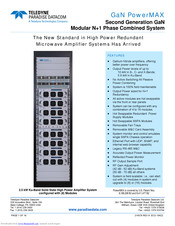 Teledyne GaN PowerMAX Manual