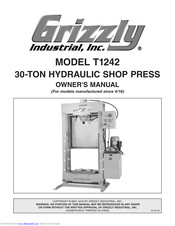 Grizzly T1242 Owner's Manual