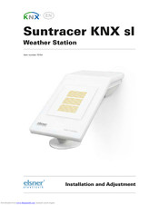 Elsner Suntracer KNX sl Installation And Adjustment Manual