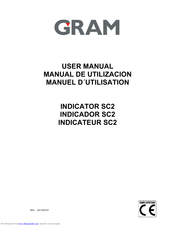 Gram Precision INDICATOR SC2 User Manual