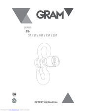 Gram Precision C6-5T Operation Manual