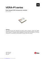Ublox VERA-P173 Datasheet