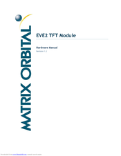 Matrix Orbital EVE2 Hardware Manual