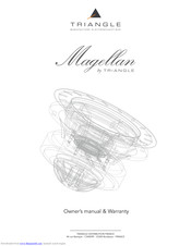 TriangleTube MAGELLAN GRAND CONCERT Owner's Manual & Warranty