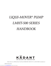 KADANT LIQUI-MOVER LMHT-500 SERIES Handbook