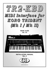 CHD TR2-KBD User & Installation Manual