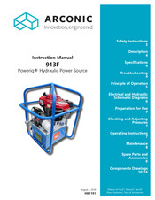 Arconic Powerig 913F Instruction Manual