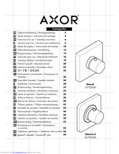 Hans Grohe AXOR Citterio E Instructions For Use/Assembly Instructions