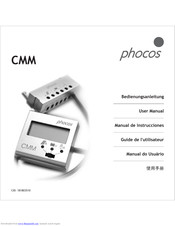 Phocos CMM User Manual
