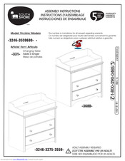 South Shore 9022038 Assembly Instructions Manual