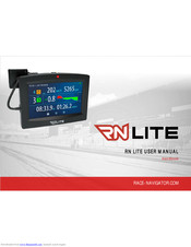 Race Navigator RN LITE User Manual