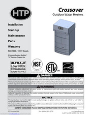 HTP Crossover 150 Installation Start-Up Maintenance Parts