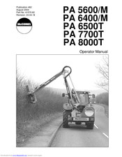 McConnel PA 7700T Operator's Manual