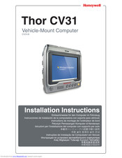 Honeywell Thor CV31 Installation Instructions Manual