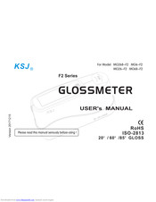 KSJ MG268-F2 User Manual
