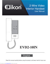 Elikon EVD2-10IN User Manual