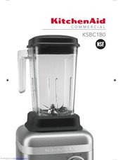 KitchenAid KSBC1B0 Manual