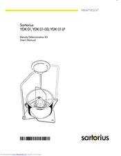 Sartorius YDK 01-0D User Manual