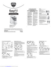 Vicks VUL570 Series Use And Care Manual