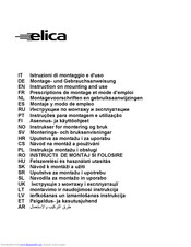 ELICA ICEBERG Instruction On Mounting And Use Manual