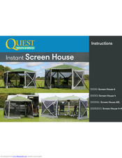 Quest Engineering Screen House 4+4 Instructions Manual