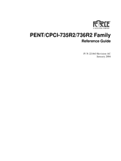 Force PENT/CPCI-735AR2 Reference Manual