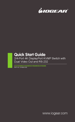 IOGear GCS1932M Quick Start Manuals