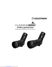 Celestron Hummingbird ED Micro Instruction Manual