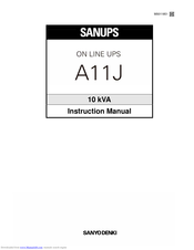 Sanyo Denki Sanups A11J Instruction Manual