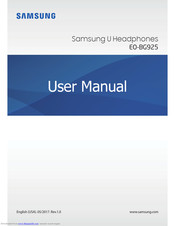 Samsung EO-BG925 User Manual