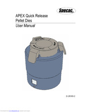Specac APEX User Manual