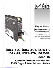 Omega iDRX-ST User Manual