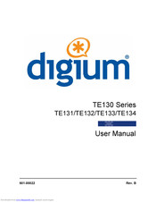 Digium TE131 Manuals | ManualsLib