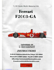 MFH K141 Instructions Manual