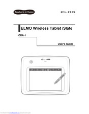 Elmo CRA-1 User Manual