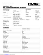 FAAST XS 7100X Comprehensive User's Manual