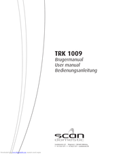 SCAN TRK 1009 User Manual