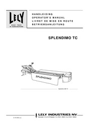 LELY Splendimo 280 TC Operator's Manual
