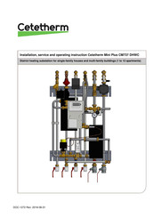 Cetetherm Mini Plus CM737 Installation, Service And Operating Instruction