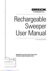 Oreck CK20110 User Manual