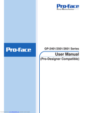 Pro-face GP2000 Series User Manual