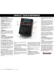 Kessler Crane Oracle Quick Reference