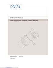 Alfa Laval Pressure Relief Valve Instruction Manual