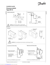Danfoss KP 21 Installation Manual