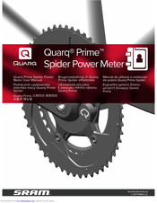 SRAM Quarq Prime User Manual