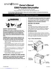 EnviroBoss EB60 Owner's Manual