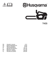 Husqvarna T435 Operator's Manual