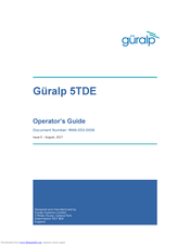 Guralp Systems 5TDE Operator's Manual