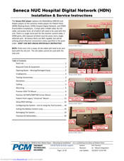 Seneca NUC Installation & Service Instructions Manual