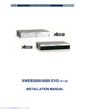 dixell XWEB3000 EVO Installation Manual
